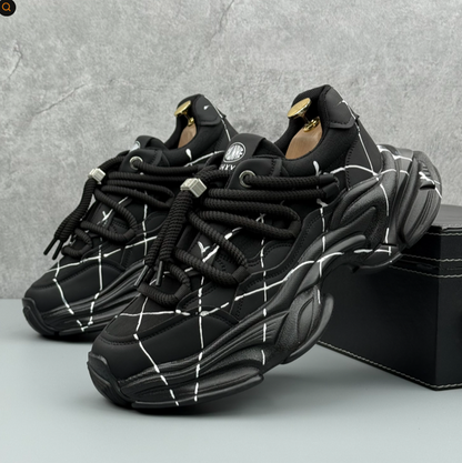 THICK SOLE SPORTS SNEAKERS I-0200