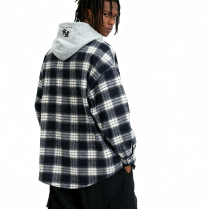 FUNKY BBOY HOODED SHIRT I-0175