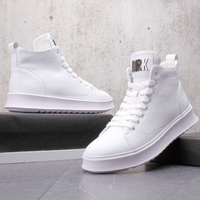 HIGH-TOP LACE-UP SNEAKERS I-0187