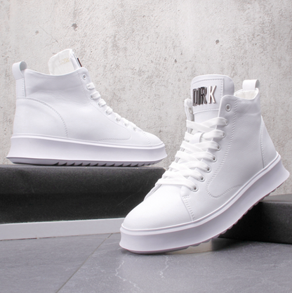 HIGH-TOP LACE-UP SNEAKERS I-0187