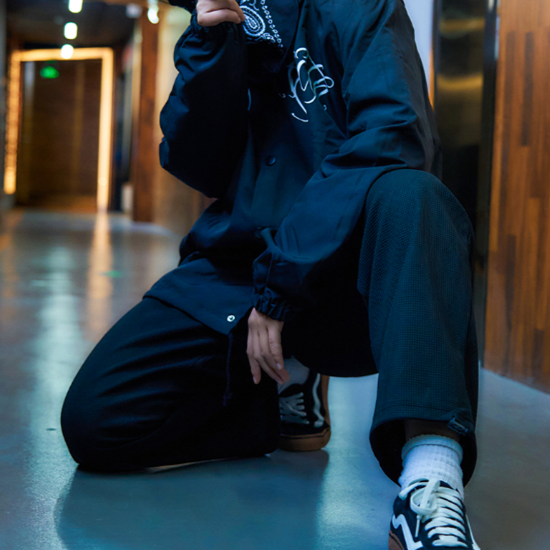 RETRO HIP-HOP COACH JACKET I-0113