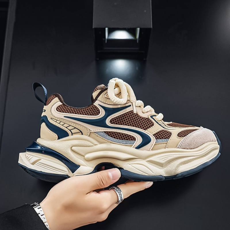 MESH HEIGHTENING SPORTS SHOES I-0216