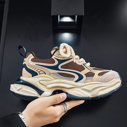 MESH HEIGHTENING SPORTS SHOES I-0216