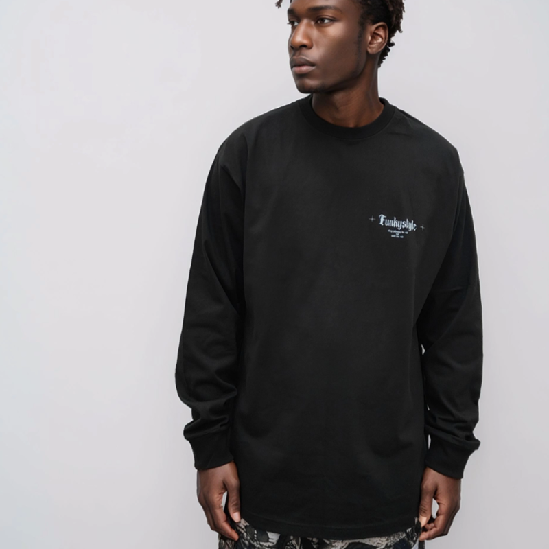 RETRO BBOY OVERSIZED LONG SLEEVE TEE I-0123