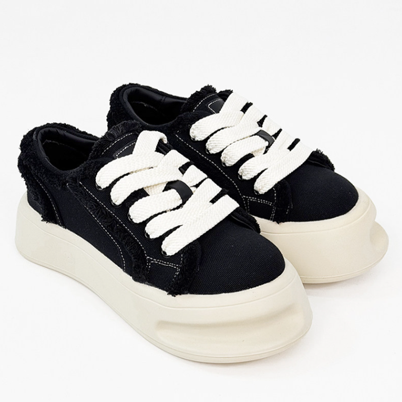 CUTE BIG-HEAD CANVAS SHOES I-0227