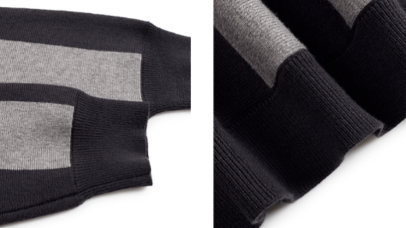 RETRO STRIPED PULLOVER TOP I-0095