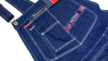 CASUAL STRAPPY DENIM OVERALLS I-0129