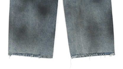 DISTRESSED LOOSE JEANS I-0014