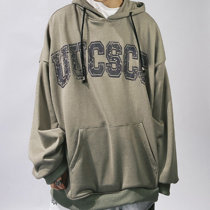 RETRO HIP-HOP HOODED SWEATSHIRT I-0149