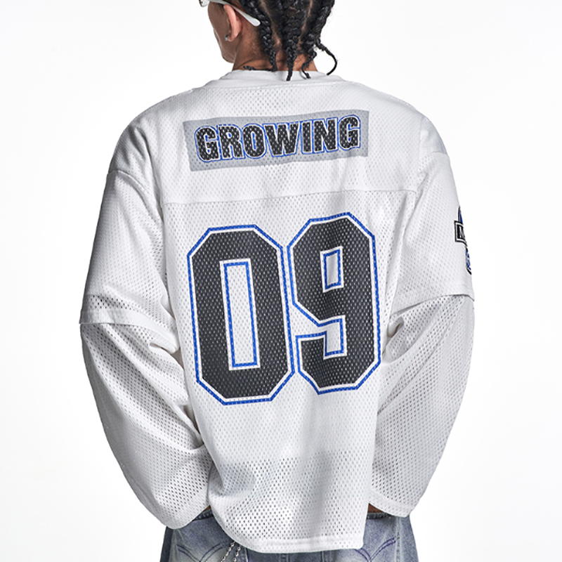 NUMBERED SPORTS HOCKEY SHIRT I-0024