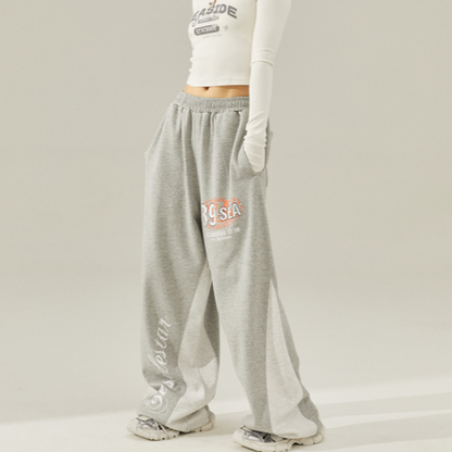 COLORFUL WIDE-LEG JAZZ PANTS I-0098