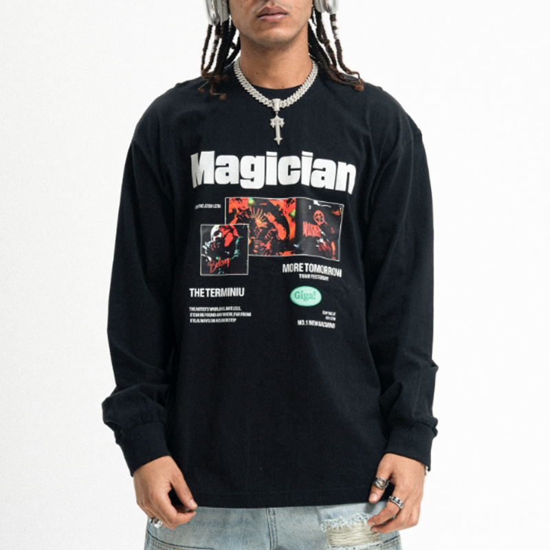 UNISEX COZY COTTON LONG SLEEVE TEE I-0158