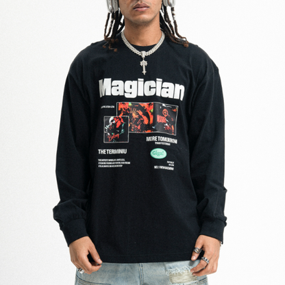 UNISEX COZY COTTON LONG SLEEVE TEE I-0158