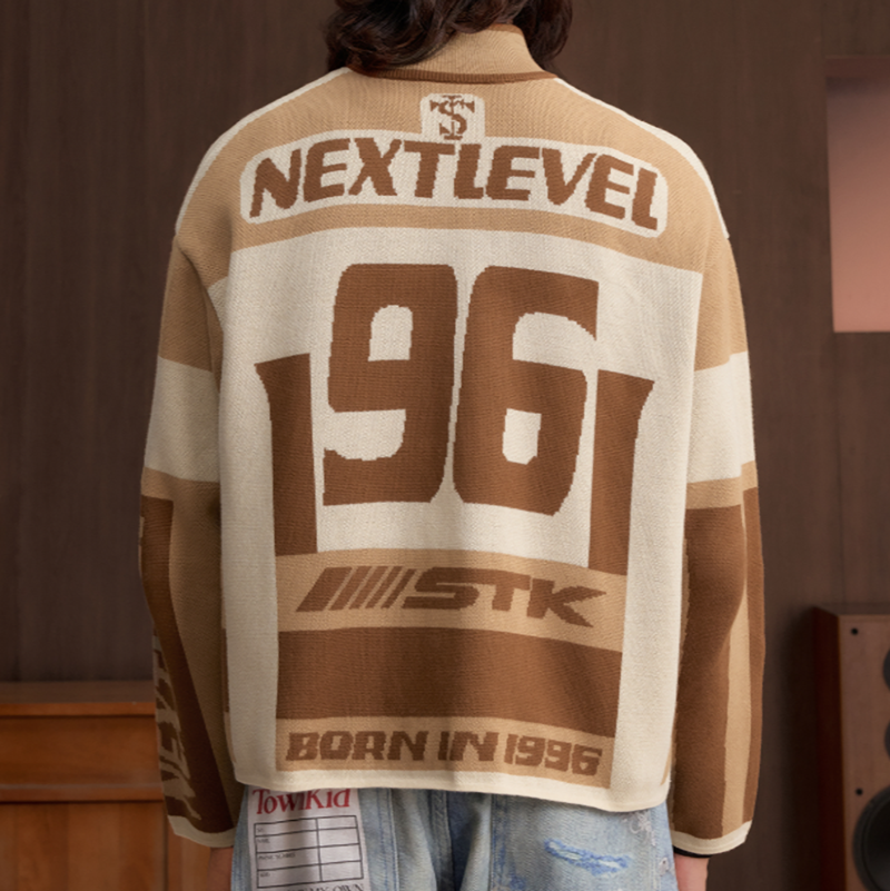 COLORFUL KNIT JACKET FOR ALL I-0054