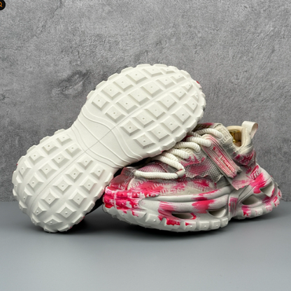 BREATHABLE MESH POP COLOR SHOES I-0223