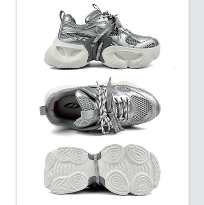 BREATHABLE LIGHTWEIGHT DAD SNEAKERS I-0248