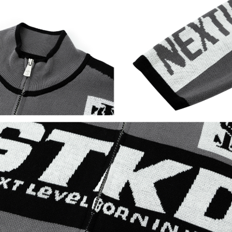 COLORFUL KNIT JACKET FOR ALL I-0054