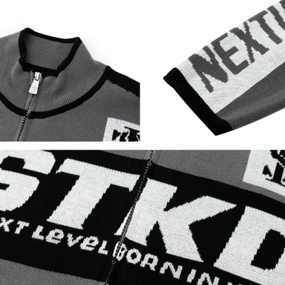 COLORFUL KNIT JACKET FOR ALL I-0054