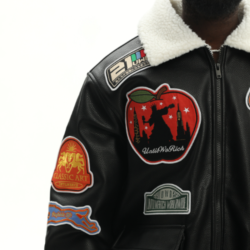 HEAVY DUTY EMBROIDERED JACKET I-0181