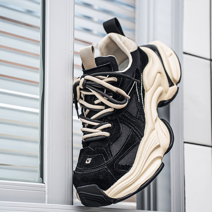 RETRO LUXE CASUAL SNEAKERS I-0217