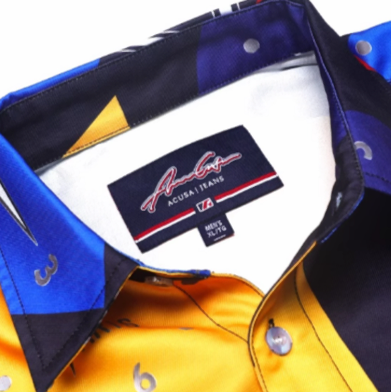 HIP-HOP COLOR DIAL SHIRT I-0128