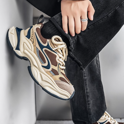 MESH HEIGHTENING SPORTS SHOES I-0216