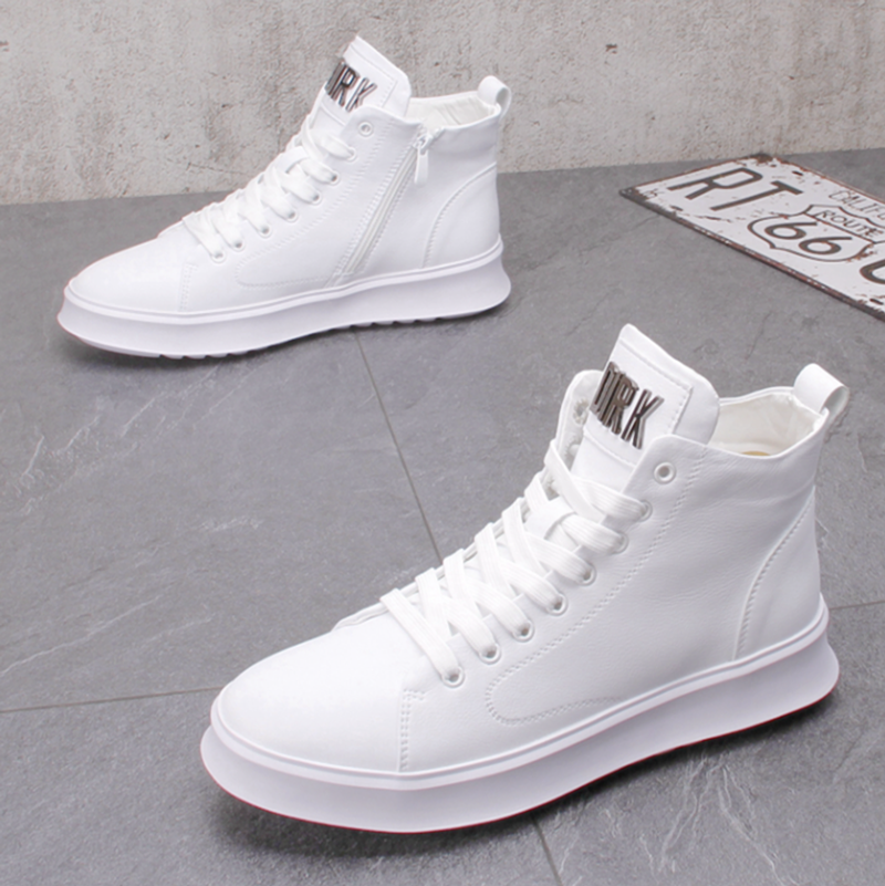 HIGH-TOP LACE-UP SNEAKERS I-0187