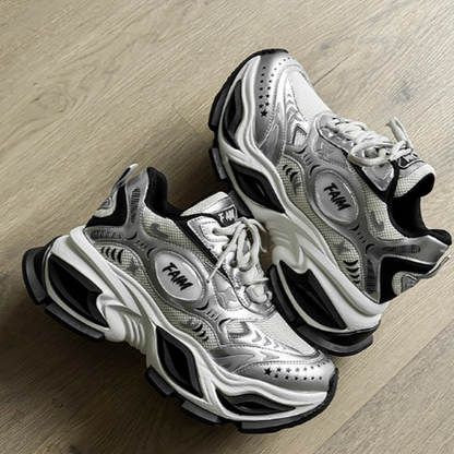 SPRING RED CASUAL SNEAKERS I-0224