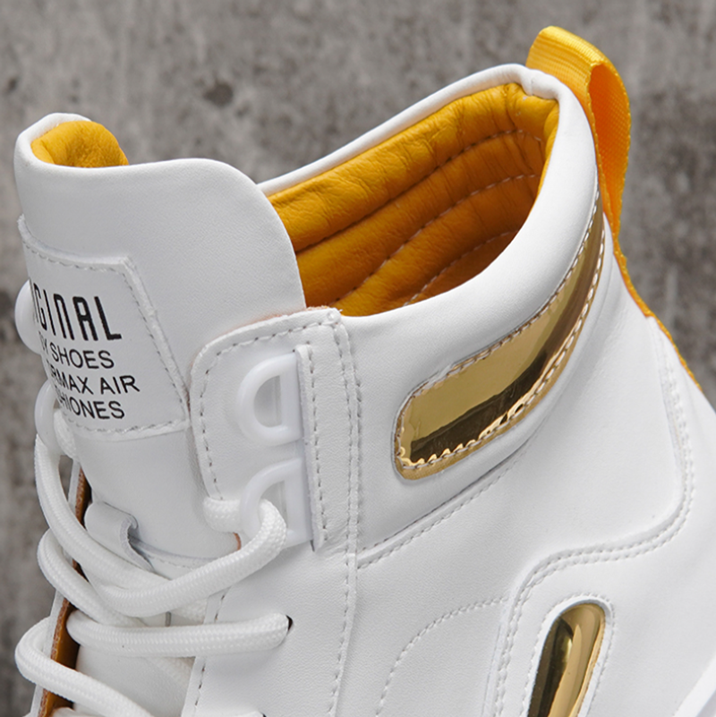 Two-tone lace-up sneakers I-0190