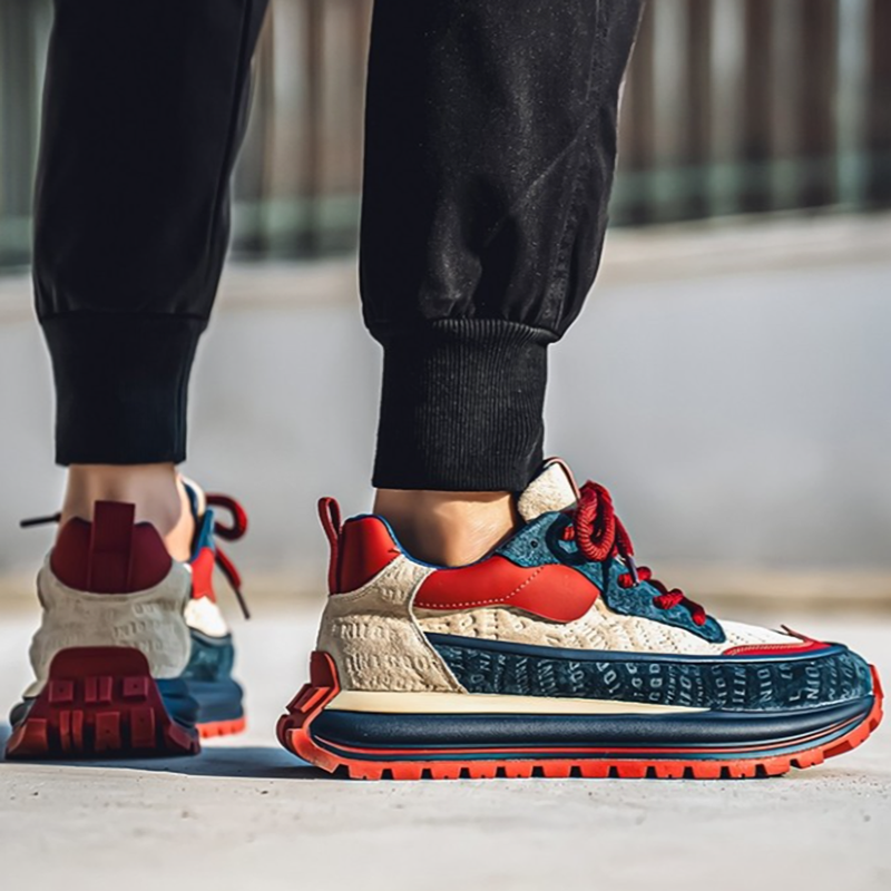 RETRO HEIGHT-INCREASE SHOES I-0220