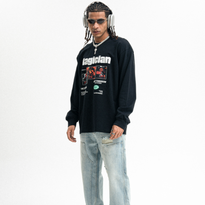 UNISEX COZY COTTON LONG SLEEVE TEE I-0158