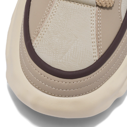 AUTUMN LEATHER DAD SNEAKERS I-0212