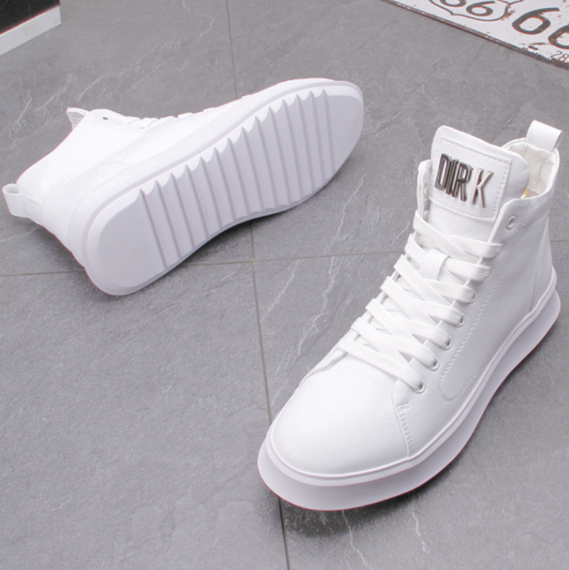 HIGH-TOP LACE-UP SNEAKERS I-0187