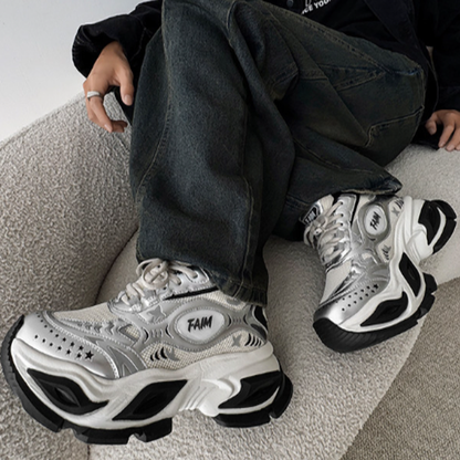 SPRING RED CASUAL SNEAKERS I-0224