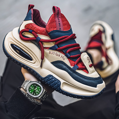 STYLISH THICK-BOTTOM SNEAKERS I-0207