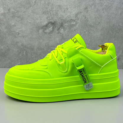 ELEVATED THICK SOLE SNEAKERS I-0201