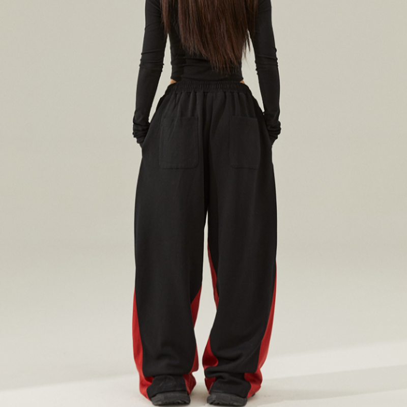 COLORFUL WIDE-LEG JAZZ PANTS I-0098