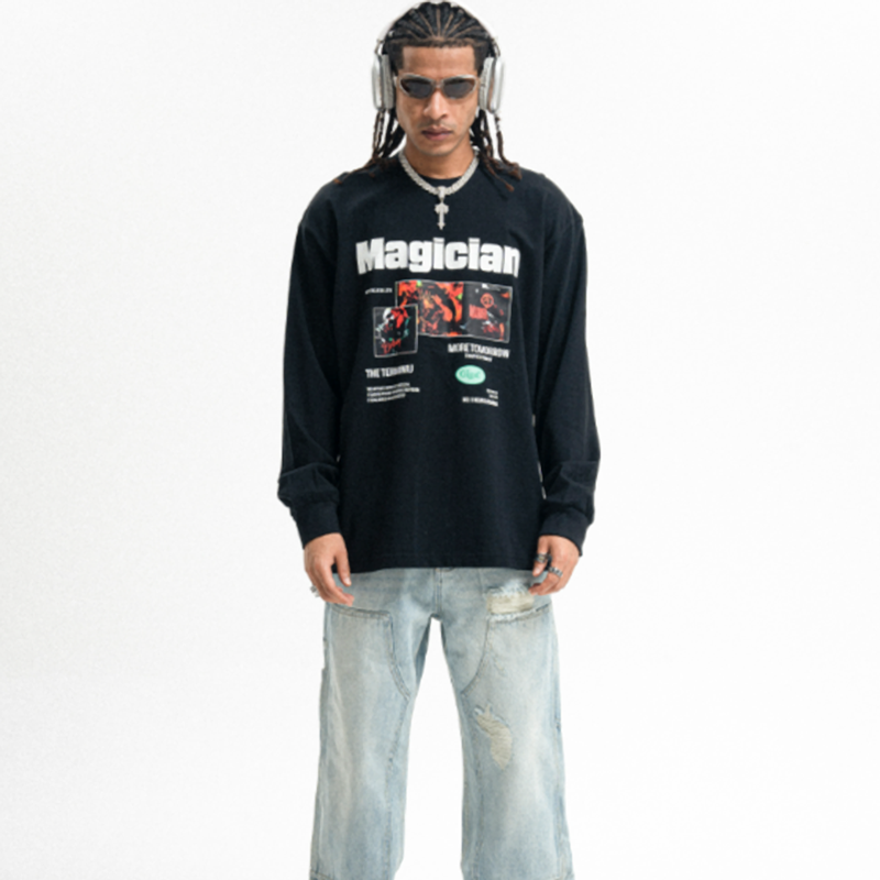 UNISEX COZY COTTON LONG SLEEVE TEE I-0158