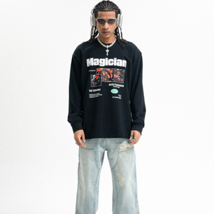 UNISEX COZY COTTON LONG SLEEVE TEE I-0158