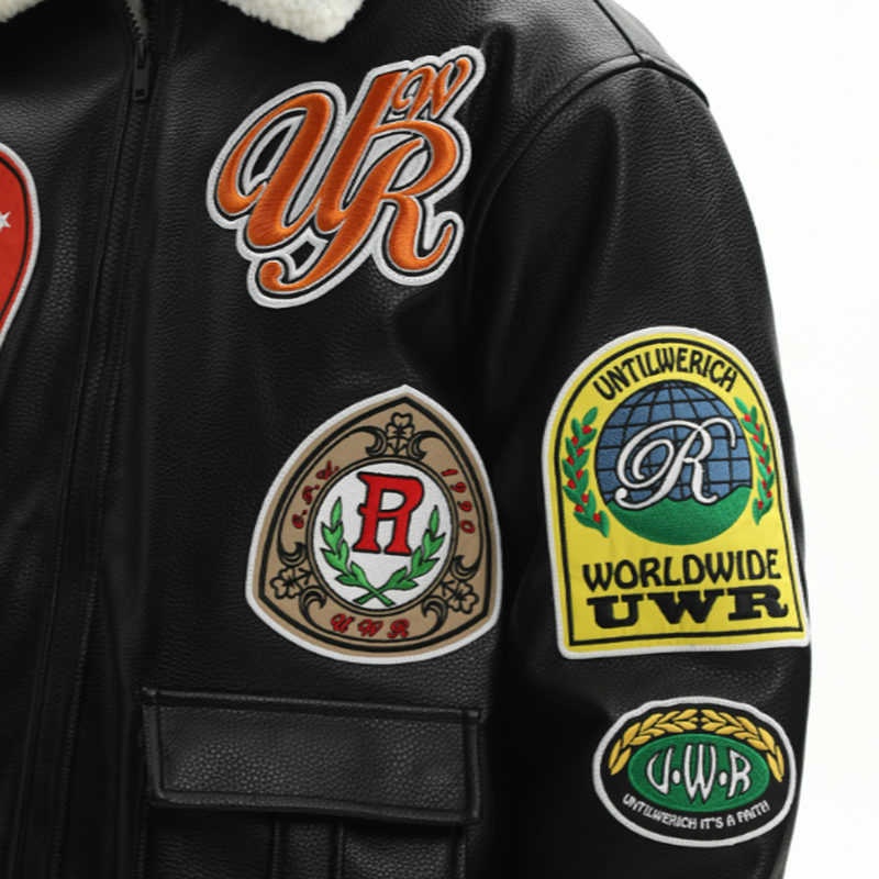 HEAVY DUTY EMBROIDERED JACKET I-0181