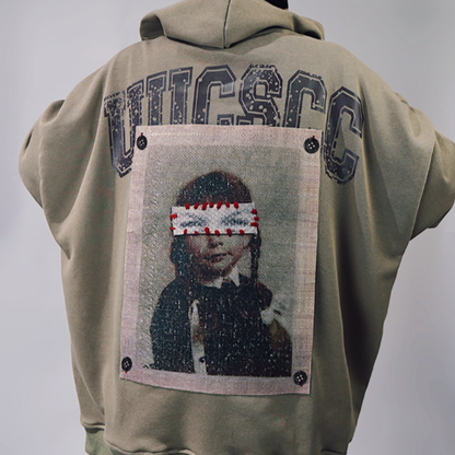 RETRO HIP-HOP HOODED SWEATSHIRT I-0149