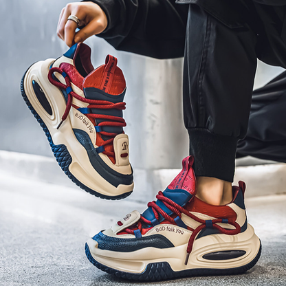 STYLISH THICK-BOTTOM SNEAKERS I-0207