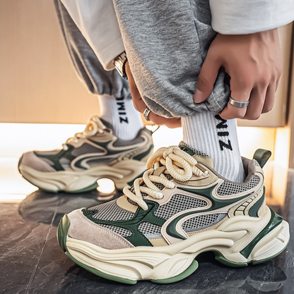 MESH HEIGHTENING SPORTS SHOES I-0216