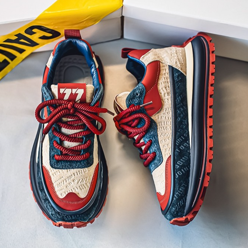 RETRO HEIGHT-INCREASE SHOES I-0220