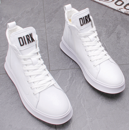 HIGH-TOP LACE-UP SNEAKERS I-0187