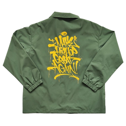 RETRO HIP-HOP COACH JACKET I-0107