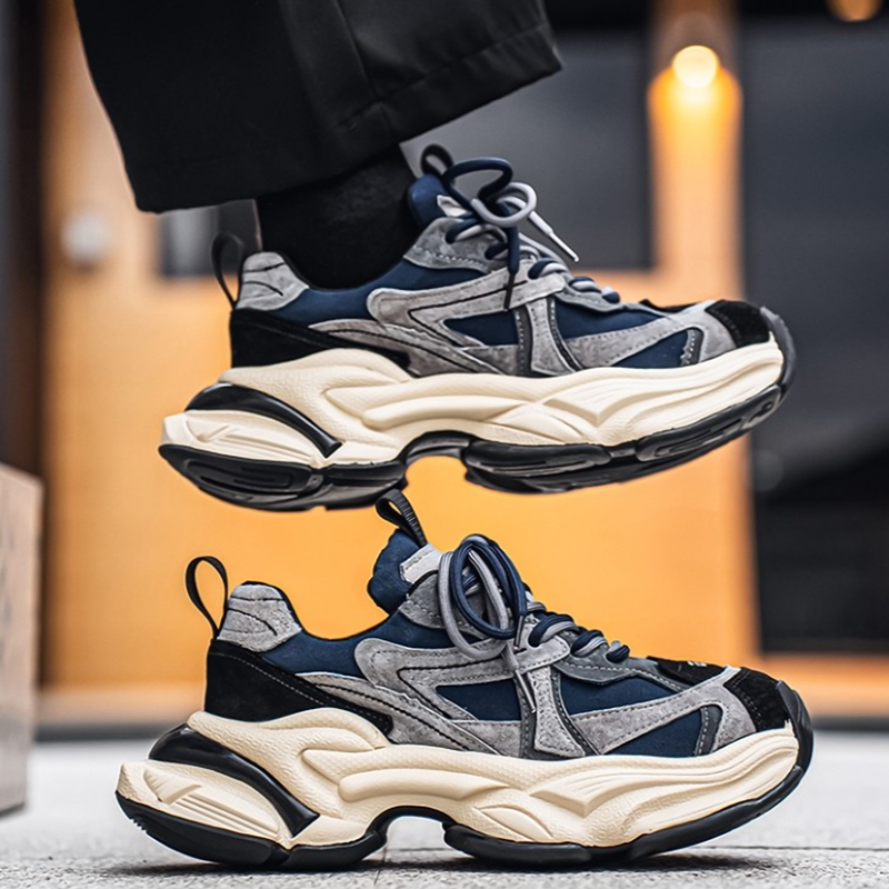 RETRO LUXE CASUAL SNEAKERS I-0217