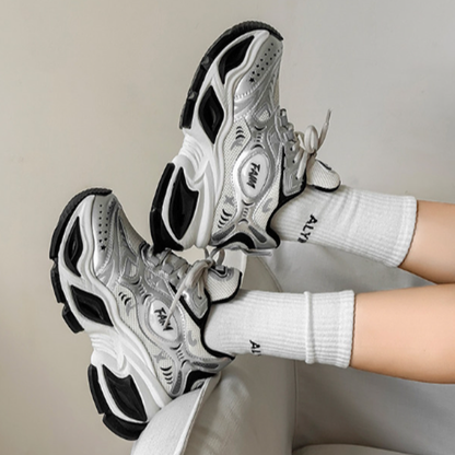 SPRING RED CASUAL SNEAKERS I-0224