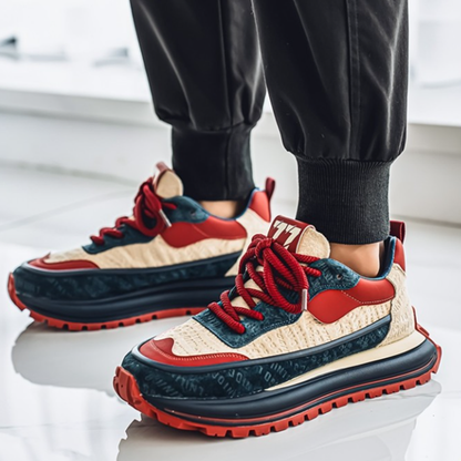 RETRO HEIGHT-INCREASE SHOES I-0220