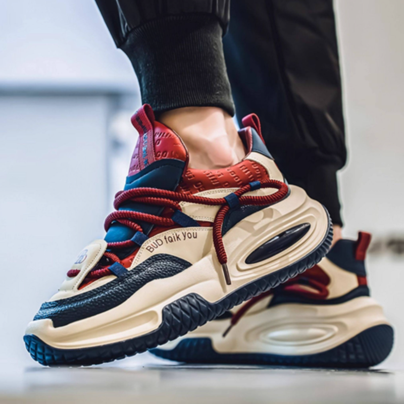 STYLISH THICK-BOTTOM SNEAKERS I-0207